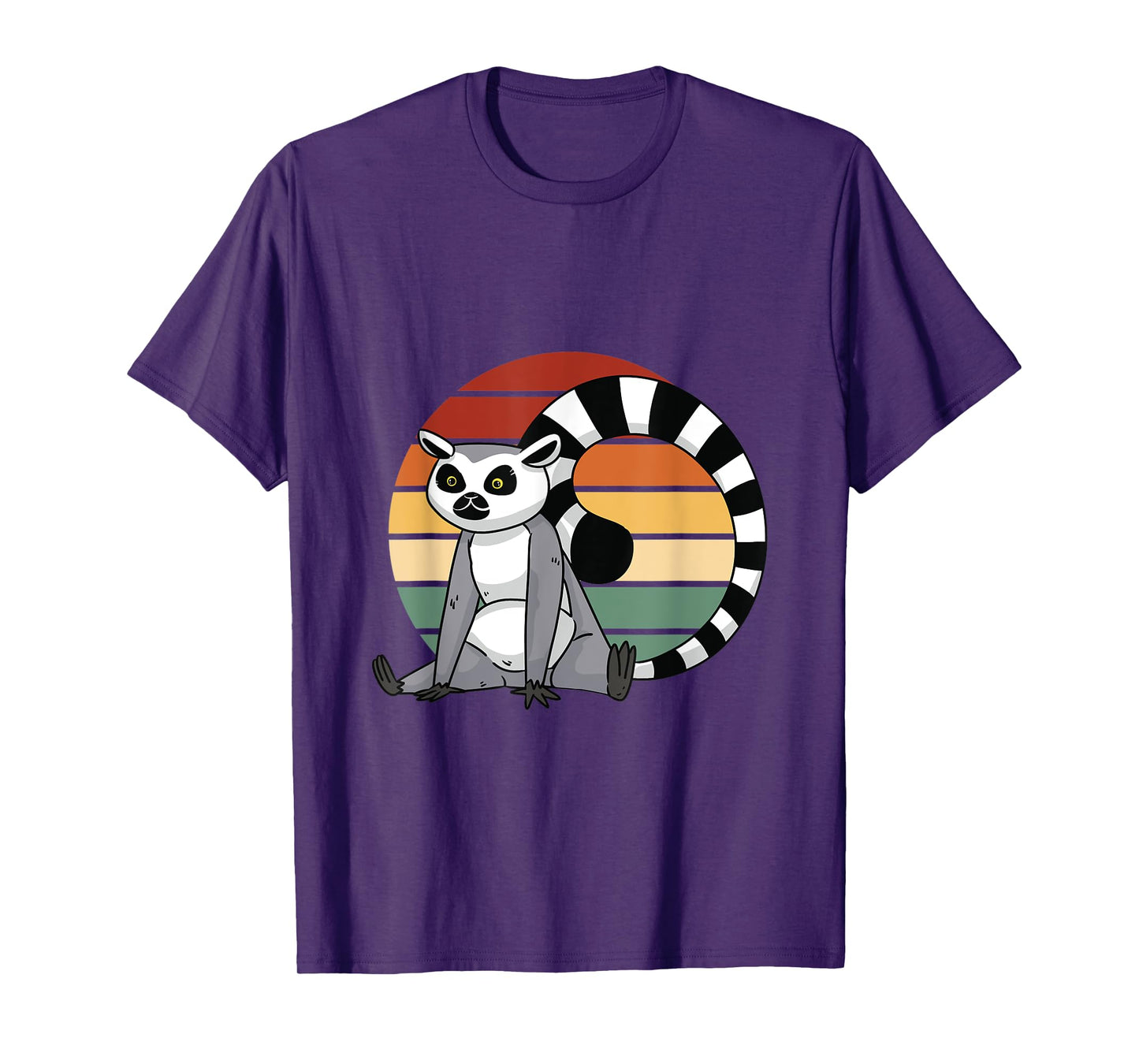 Lemur Sunset Lemur Lover Animal Madagascar Lemur T-Shirt