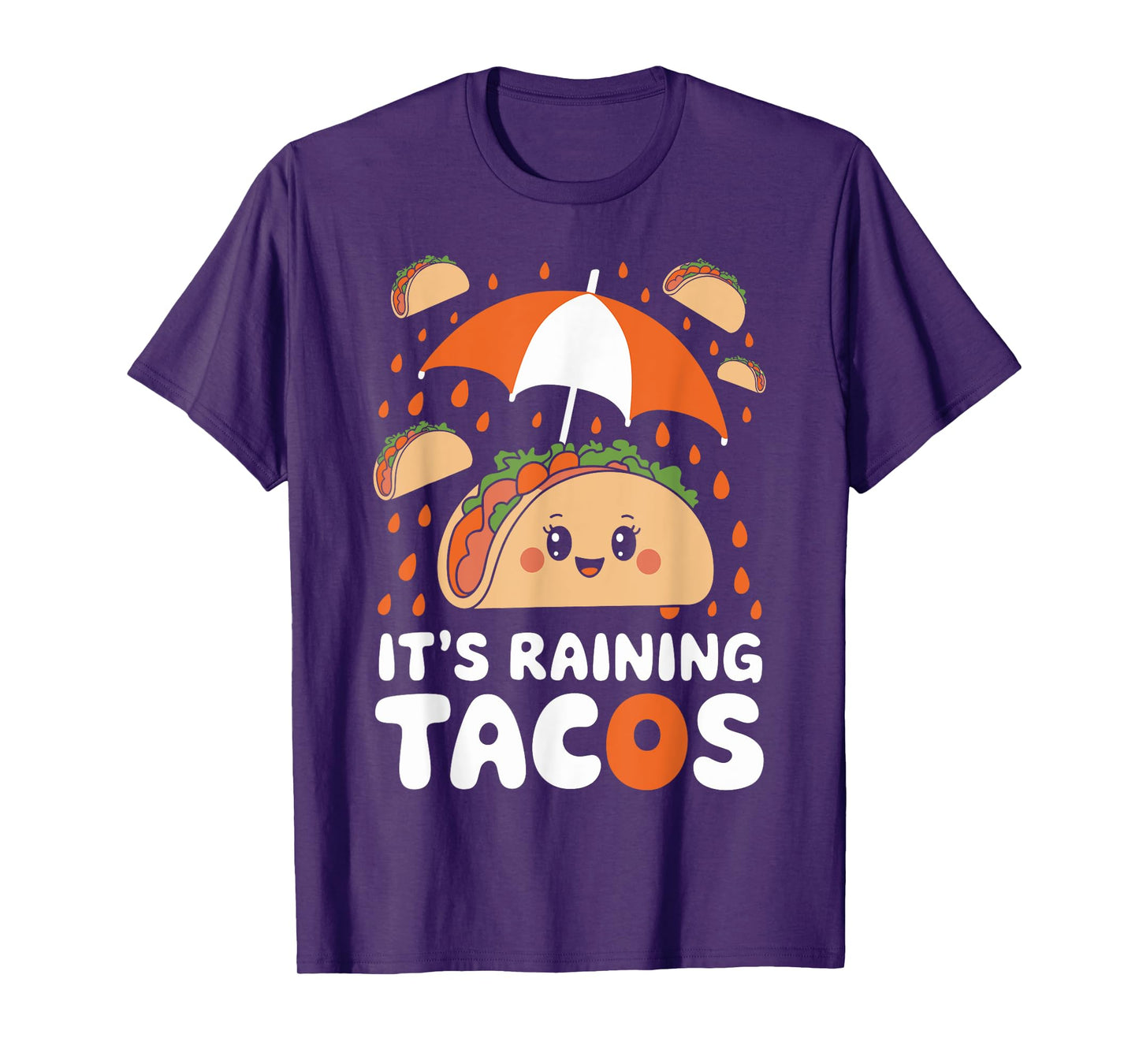 It's Raining Tacos Funny Taco Day Fiesta Party Mexican Food T-Shirt