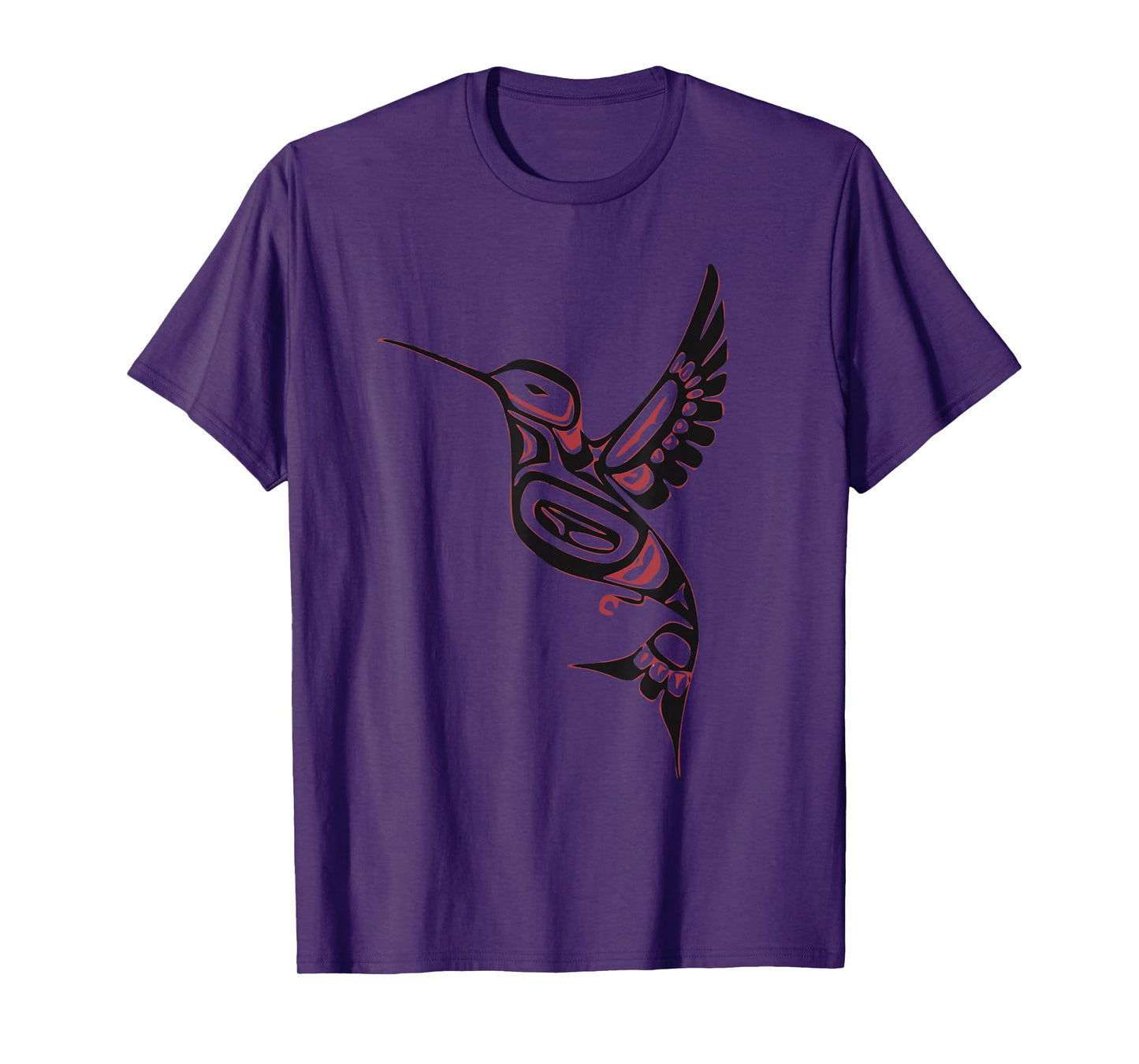 Pacific Northwest tribe art hummingbird kingfisher bird T-Shirt