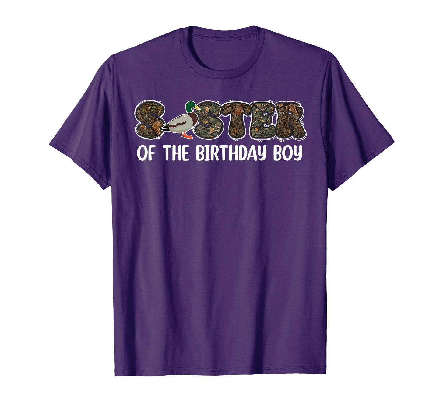 Sister Of The Birthday Boy One Lucky Duck 1st Family Party T-Shirt