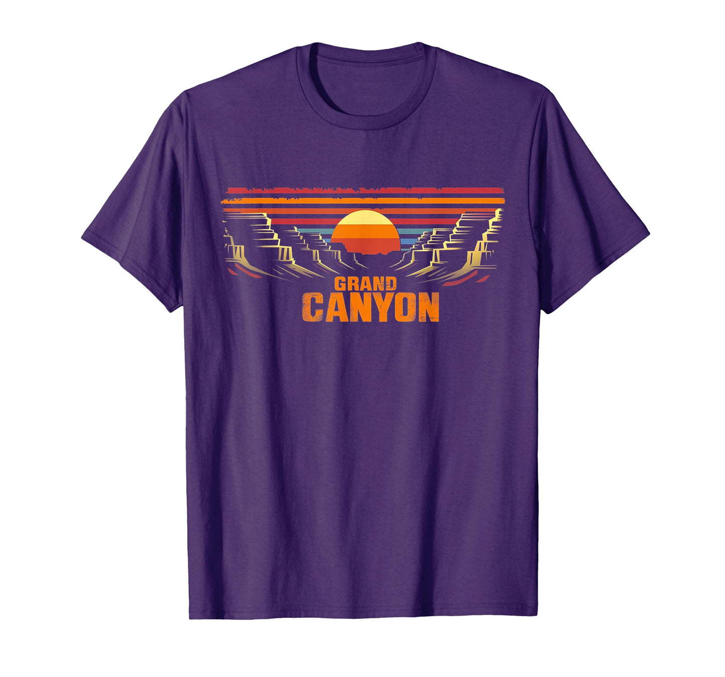 Grand Canyon - US National Park Vintage Men Women Kids Retro T-Shirt
