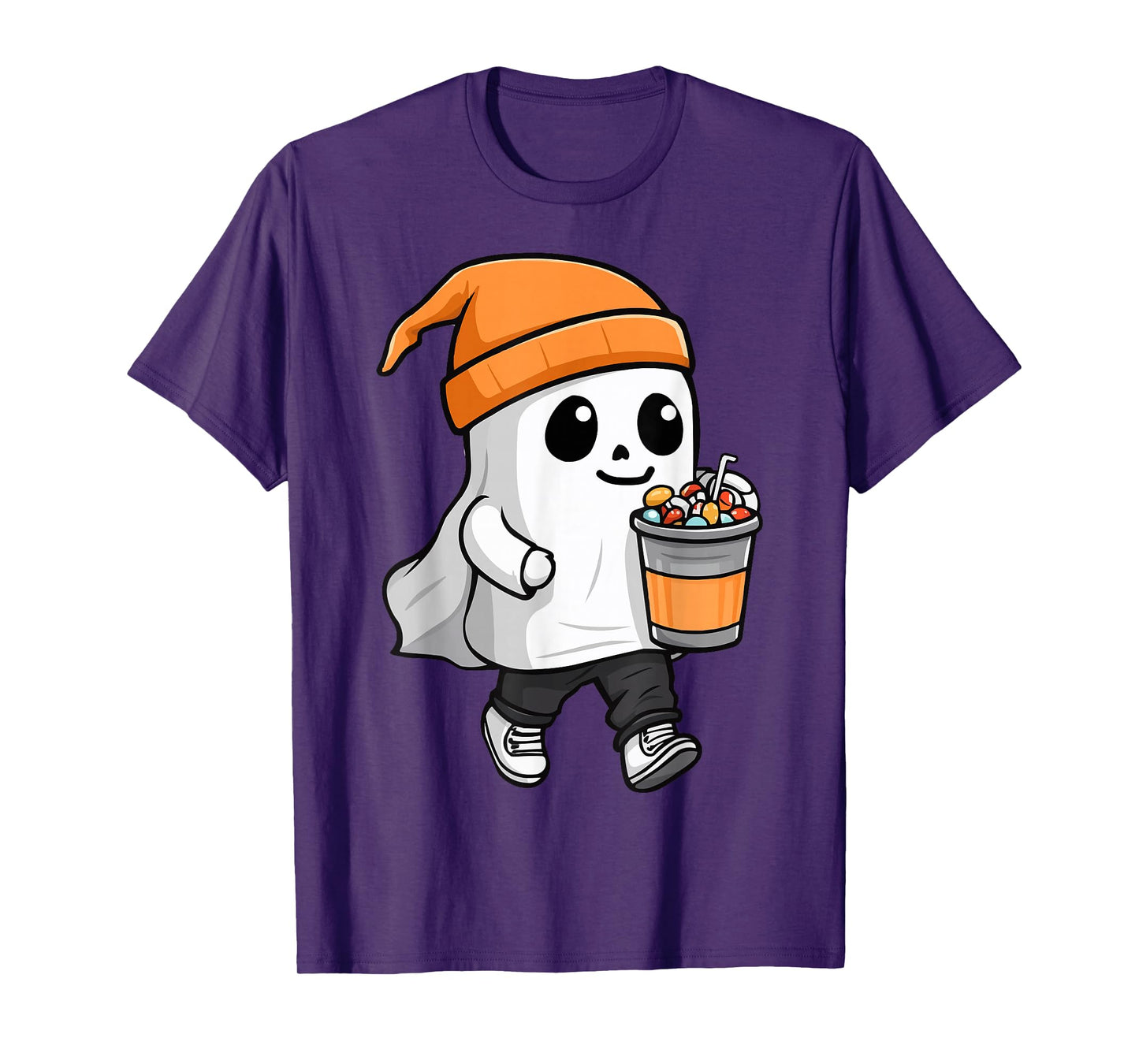 Funny Scary Happy Halloween Costume Men Women Kids Boo 2025 T-Shirt