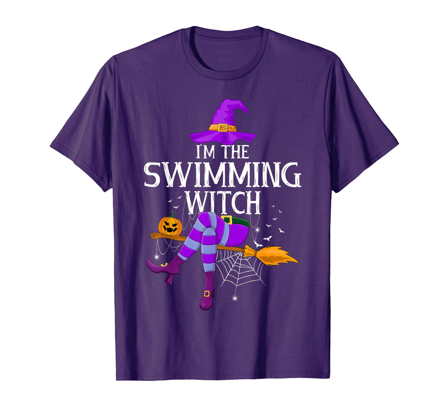 Matching Family Costume I'm The Swimming Witch Halloween T-Shirt