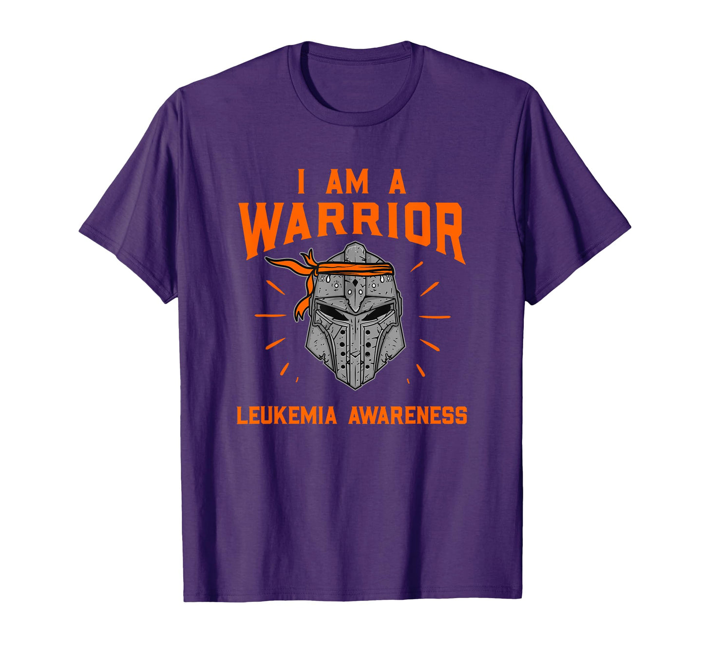 I Am A Warrior Leukemia Awareness Leukemia Survivors T-Shirt