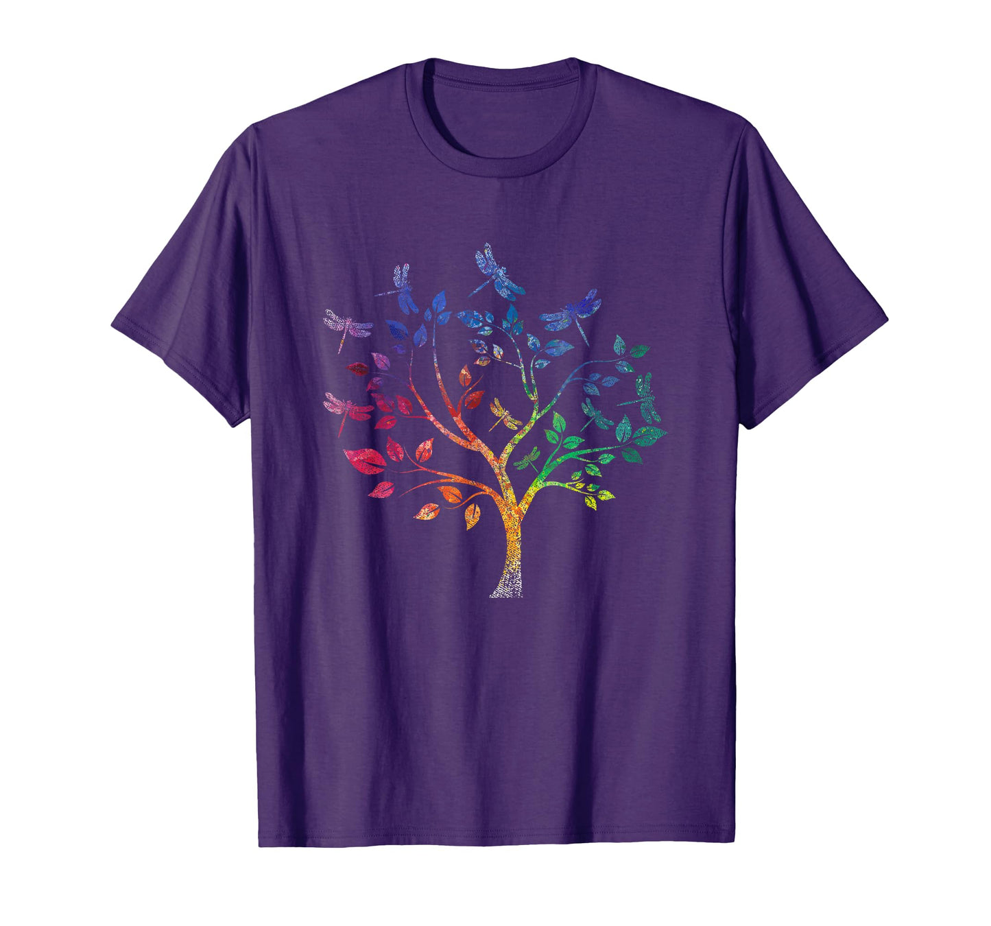 Nature Colorful Dragonfly T-Shirt