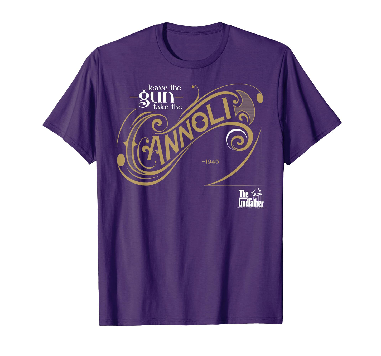 The Godfather Leave The Gun Take The Cannoli T-Shirt