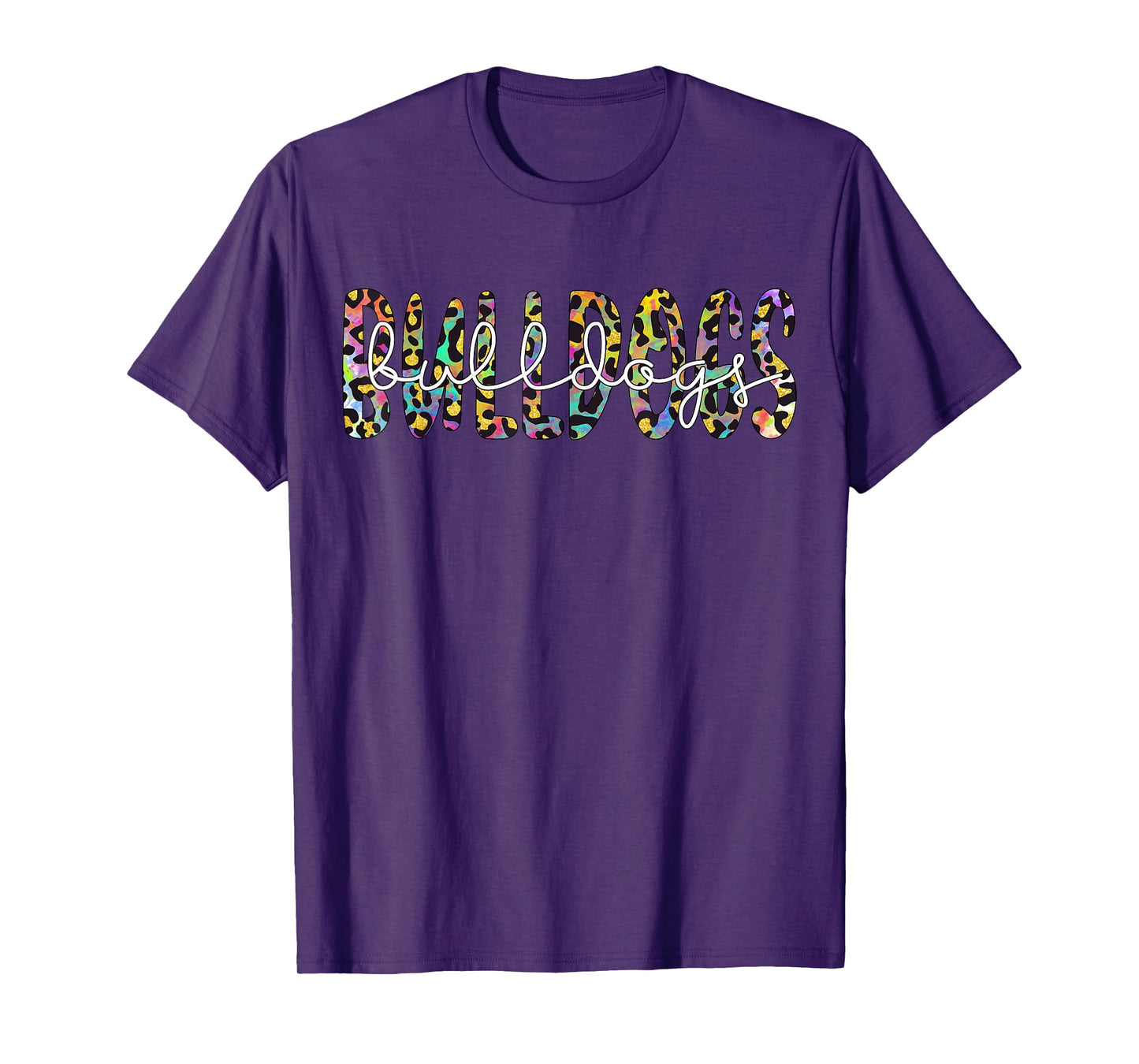 Bulldogs School Sports Fan Team Spirit Mascot Gift Vintage T-Shirt