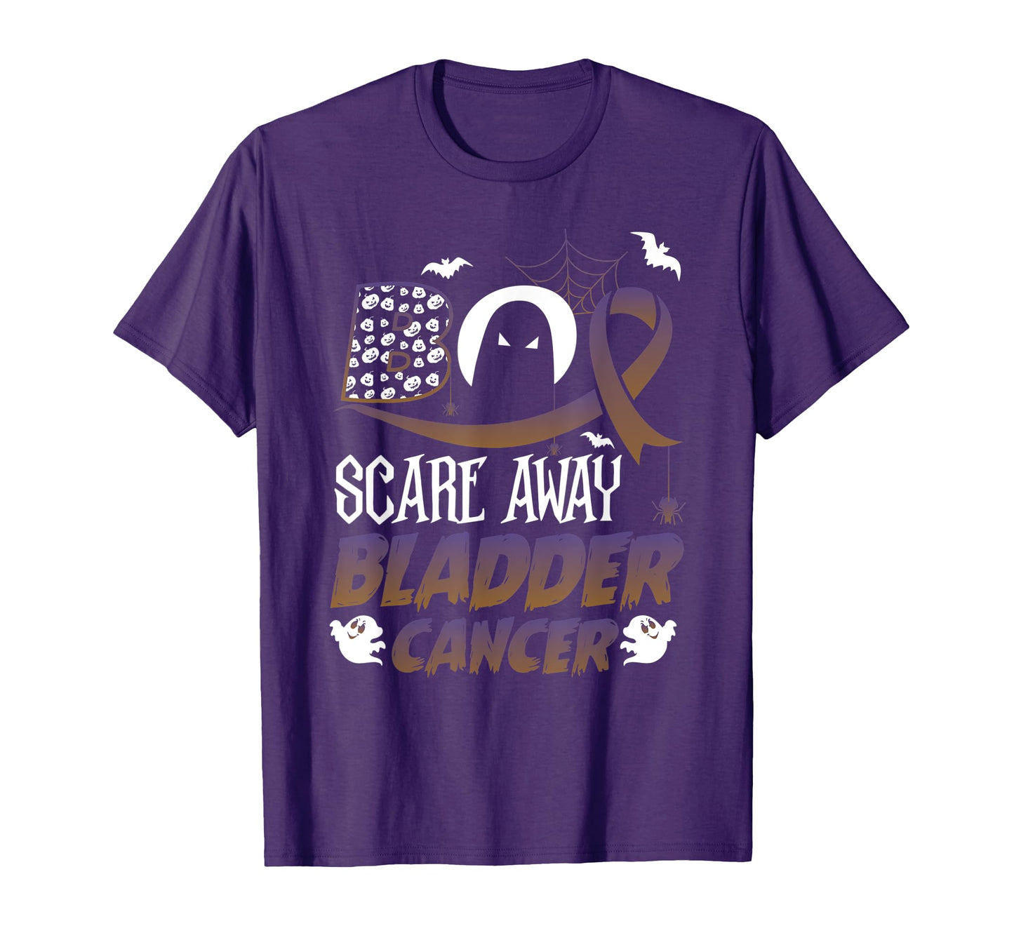 Scare away Bladder Cancer scary Halloween costumes T-Shirt
