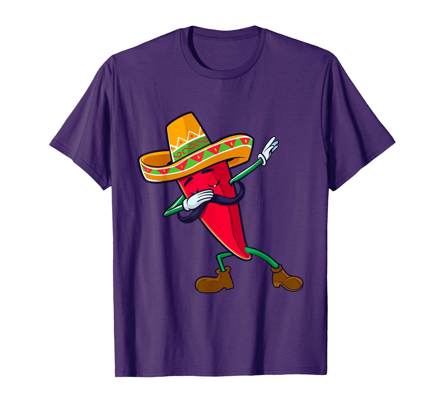 Funny Dabbing Chili Mexican Pepper Dab T-Shirt