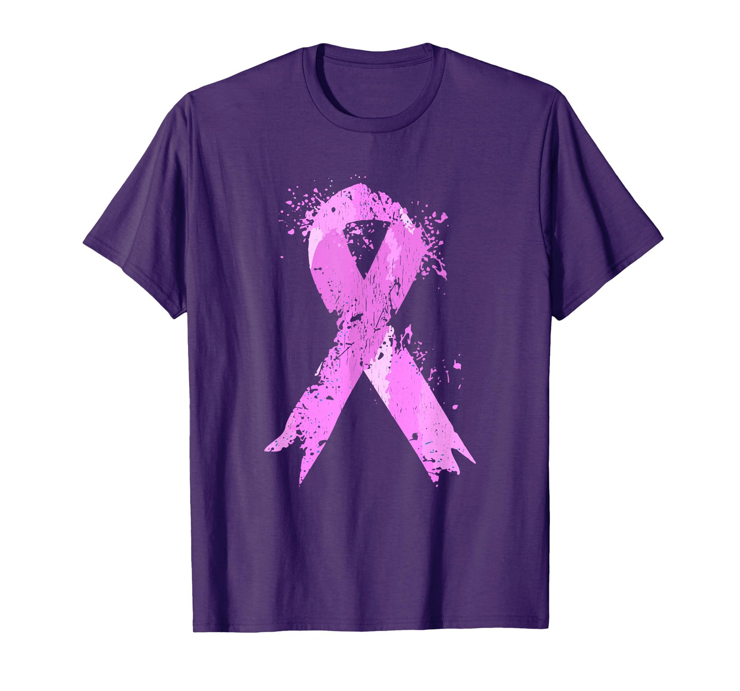 Pink Ribbon Breast Cancer Awareness Breast Cancer Walk T-Shirt