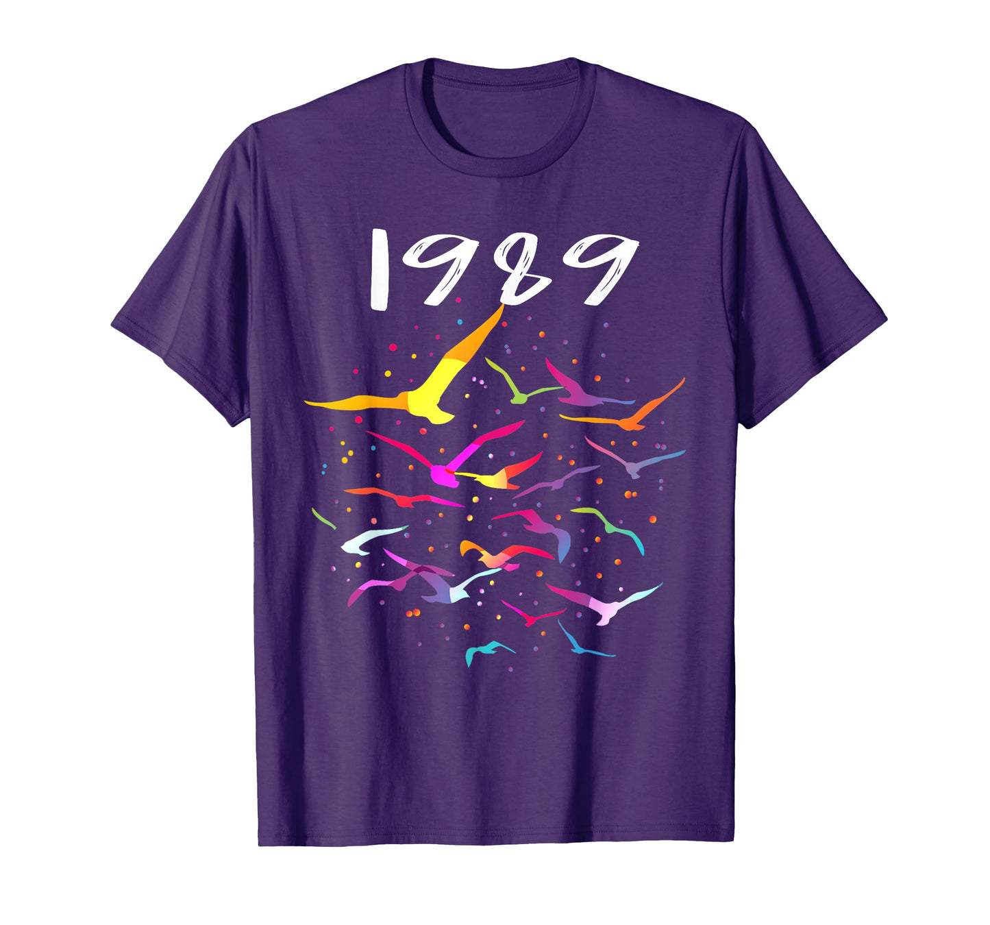 seagull in the sky flock of seagulls 1989 T-Shirt