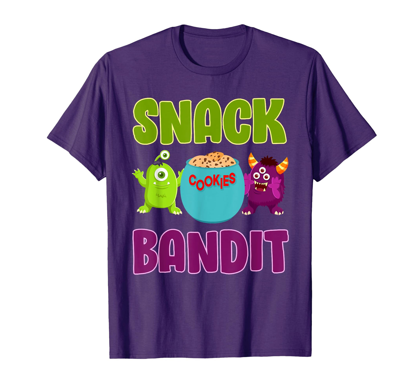 Halloween Costume SNACK BANDIT Funny Kids Halloween T-Shirt