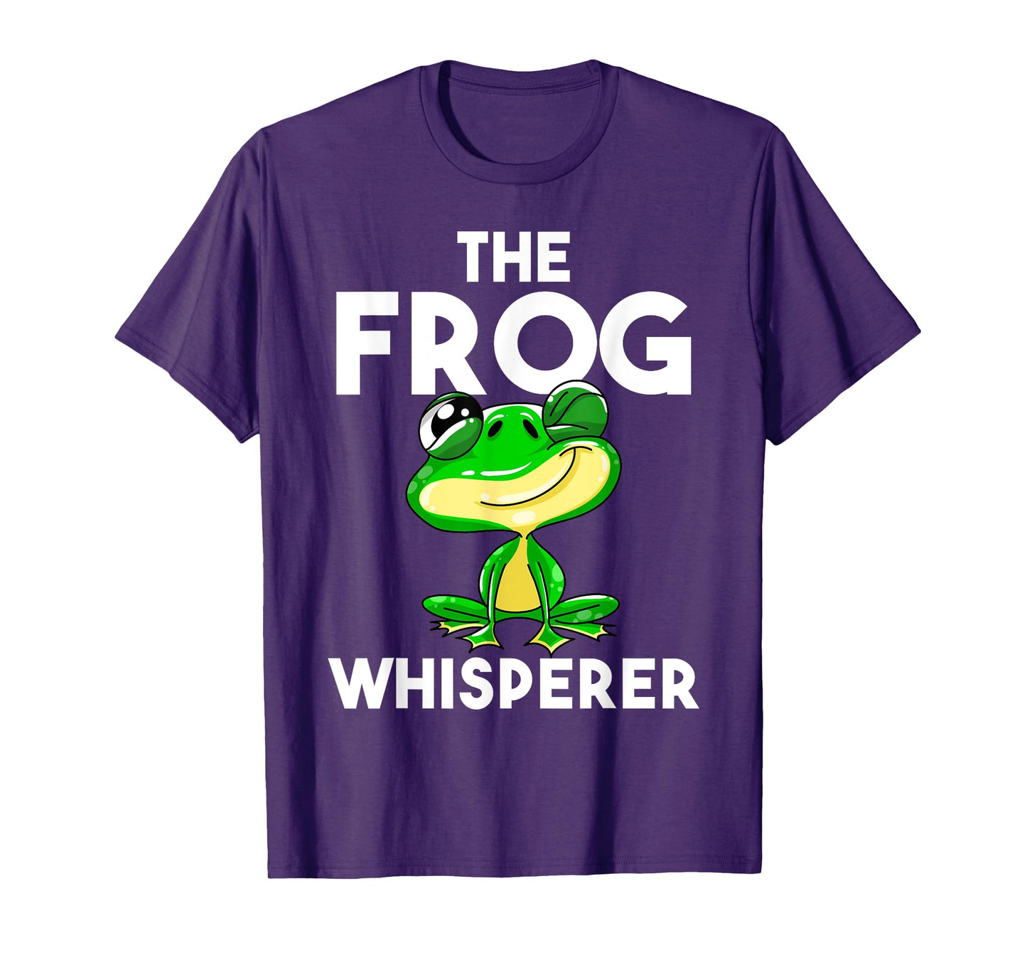 Funny The Frog Whisperer Gift | Cute Bullfrog Fan Boys Girls T-Shirt