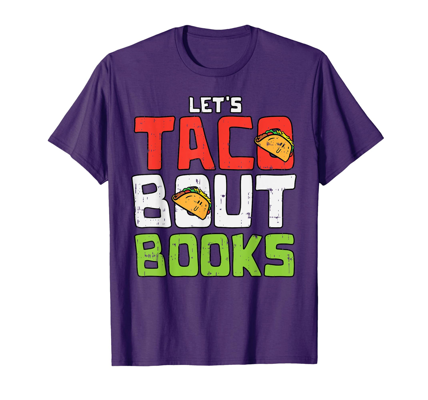 Taco Bout Books Funny Cinco De Mayo Mexican Librarian T-Shirt