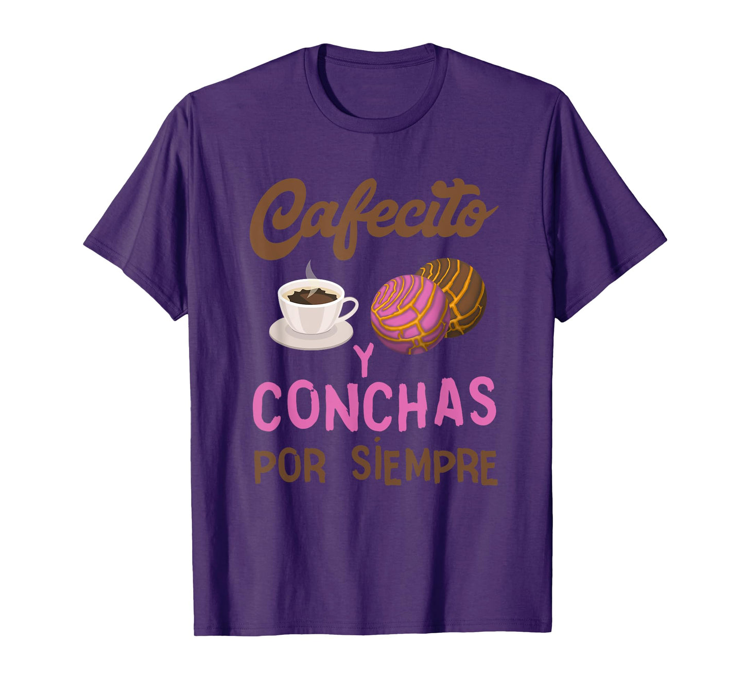 Concha Cafecito Conchas Bread Mexican Candy T-Shirt