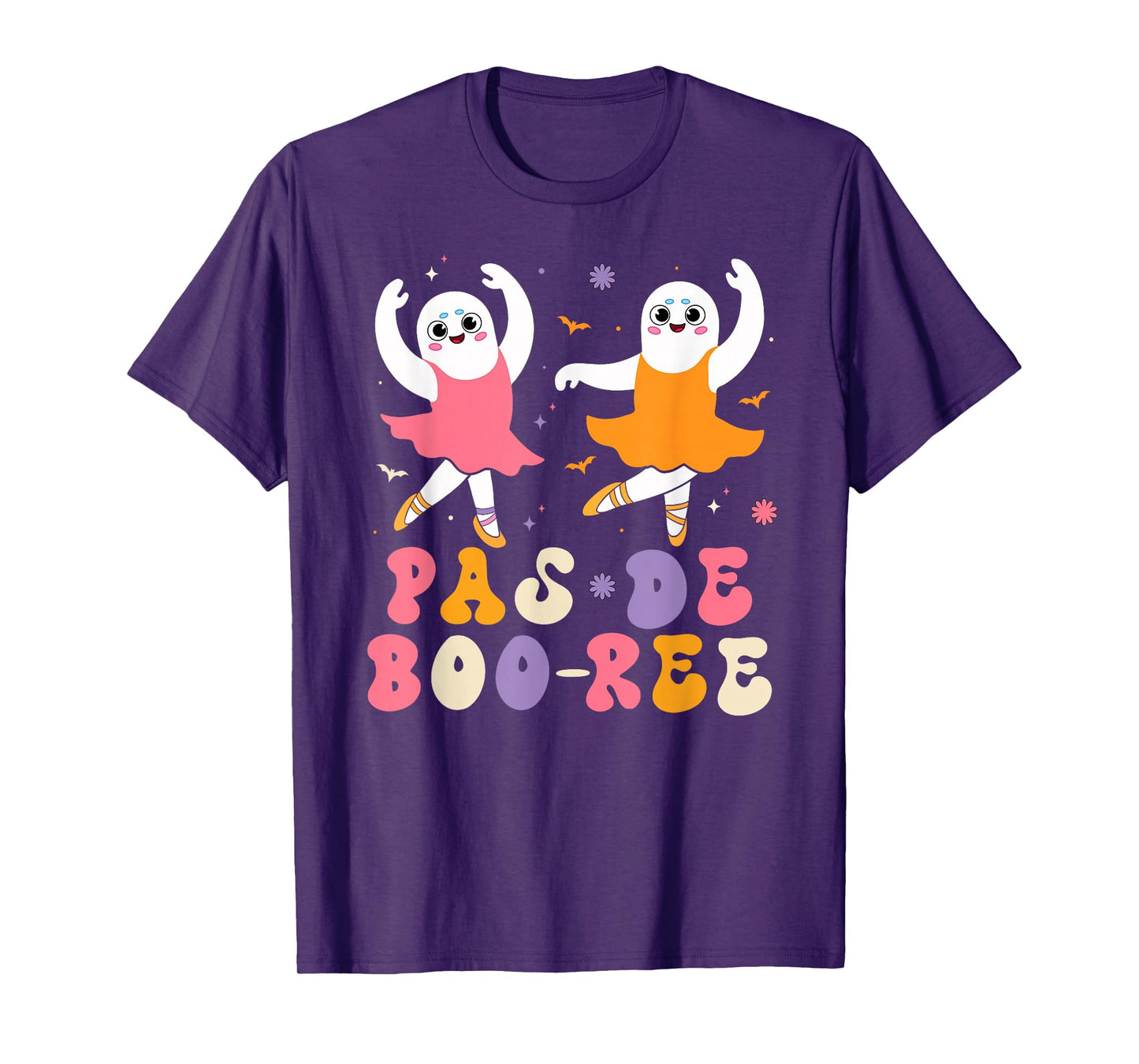 Pas De Boo-Ree Ghost Ballet Dancer Halloween Costume Dancing T-Shirt