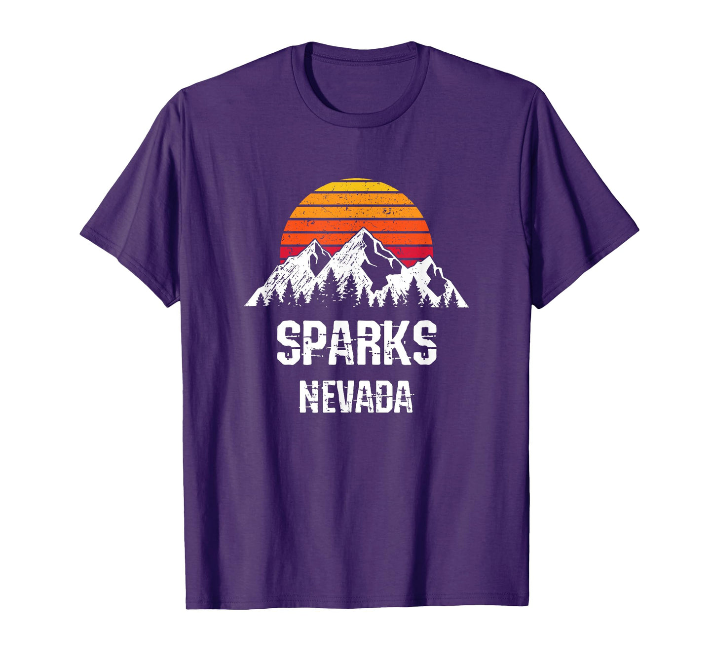 Sparks Nevada T-Shirt Distressed Retro Gift T-Shirt