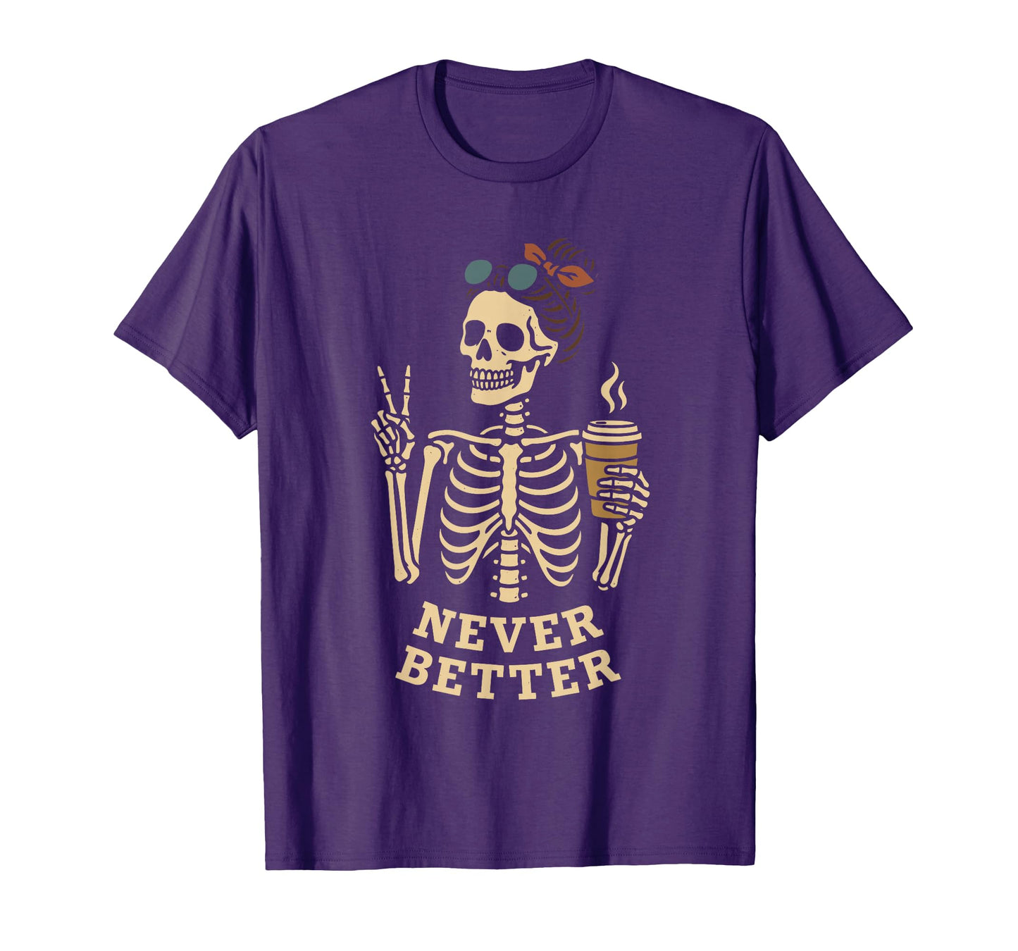 Skeleton Coffee T-Shirt