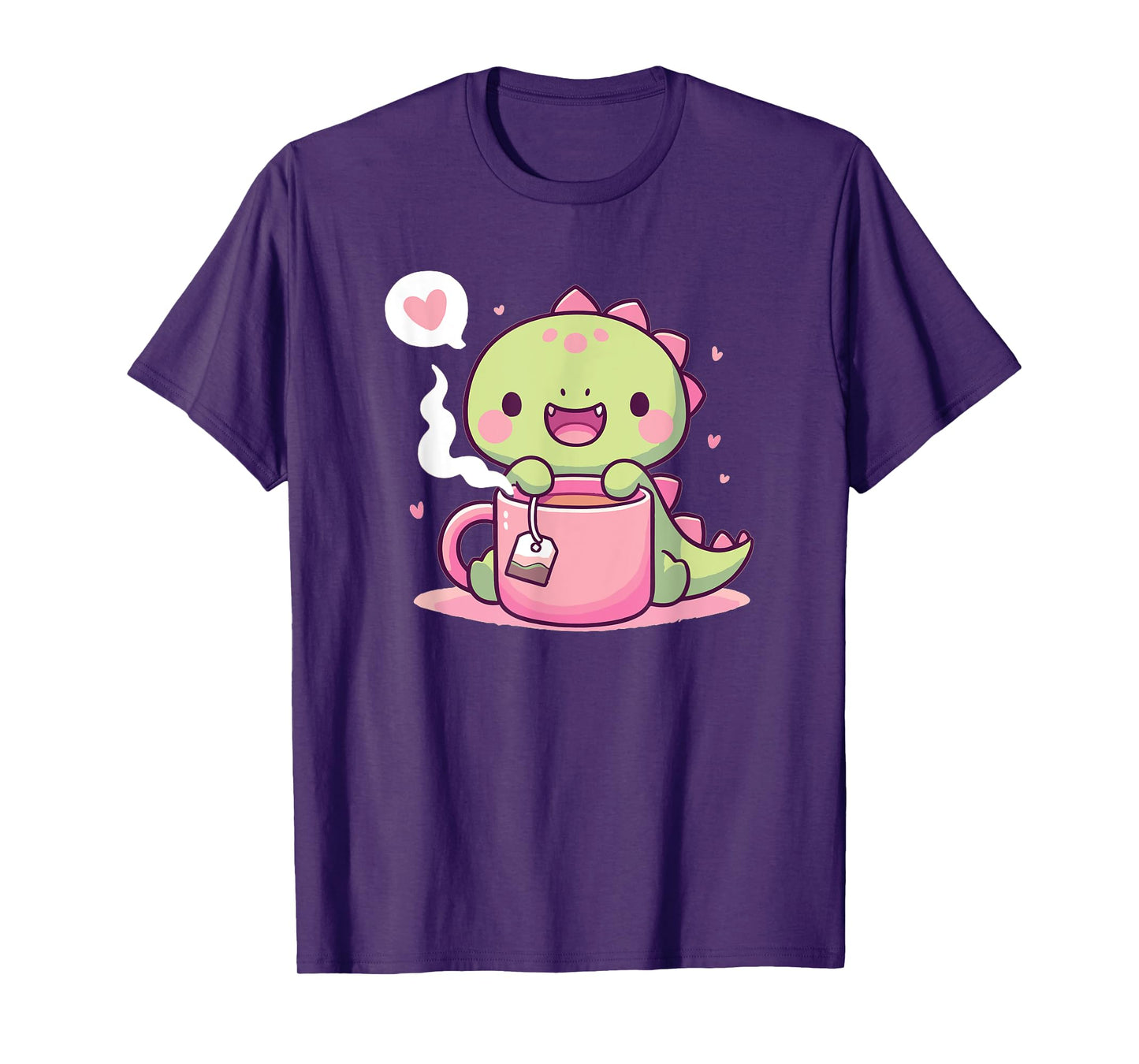 Tea Dino Tea Rex Pun T-Shirt