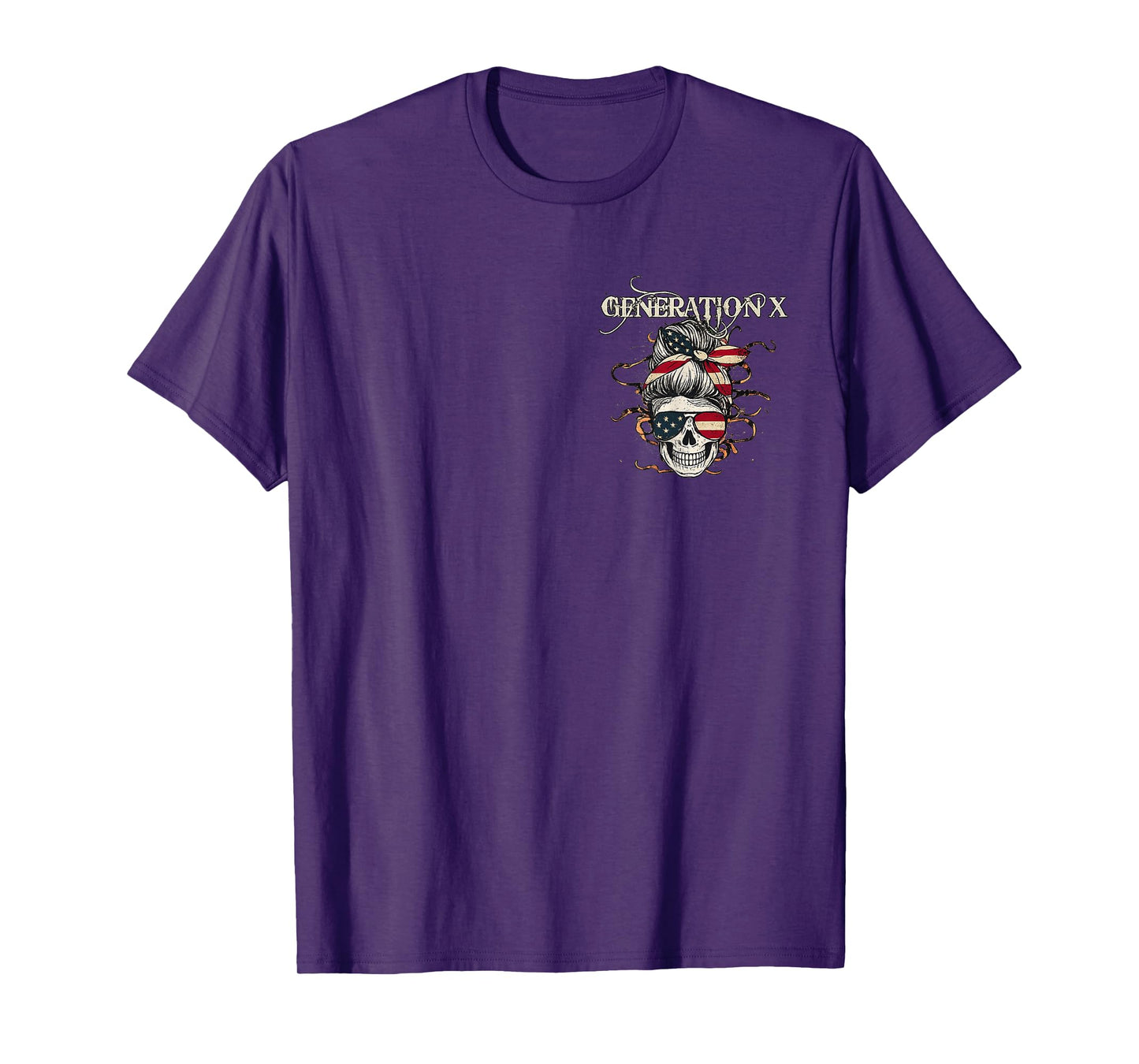 Gen X Skeleton I’m A Beautiful Intelligent Halloween T-Shirt