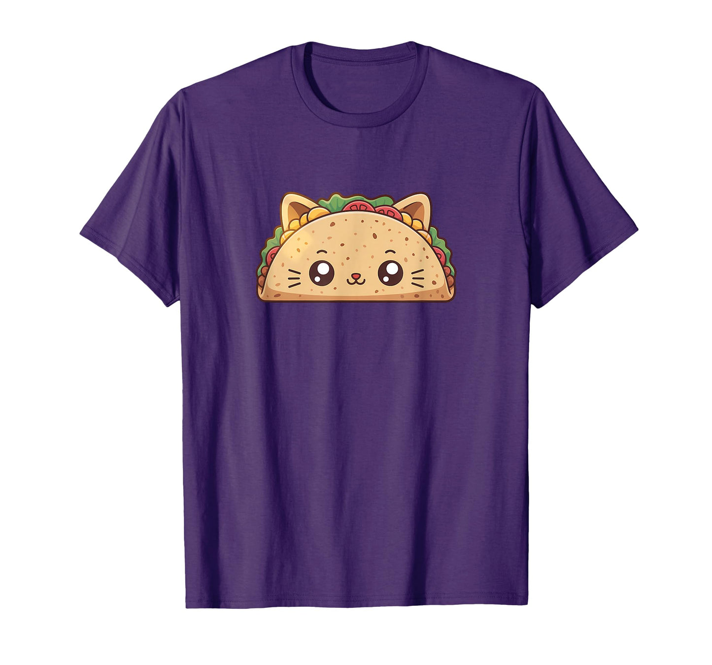 Taco Cat Cute Food Lover T-Shirt