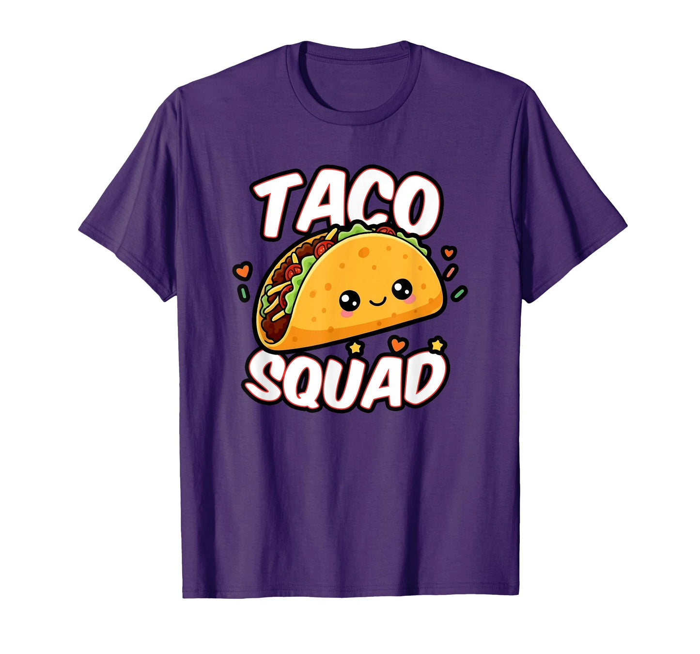 Taco Squad, Cute Taco Lover Mexican Food Graphic T-Shirt