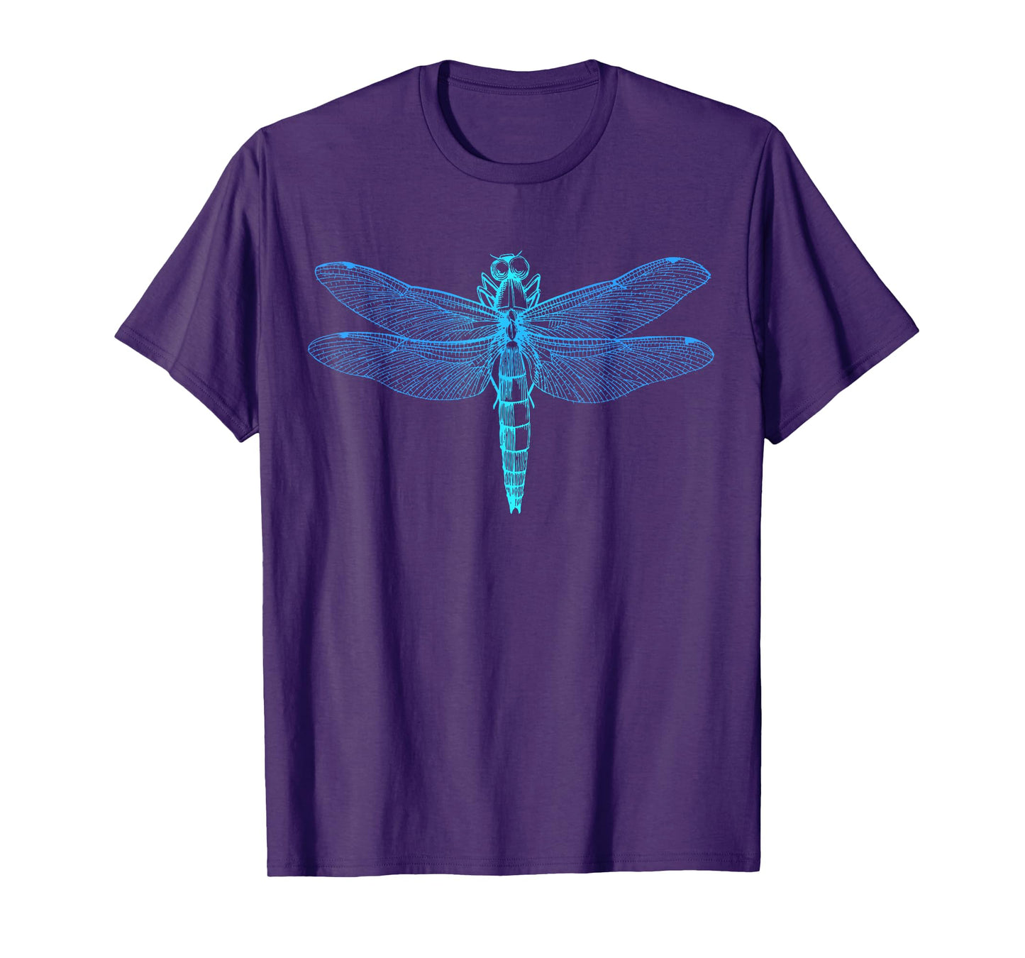 Vintage retro dragonfly scientific illustration entomologist T-Shirt