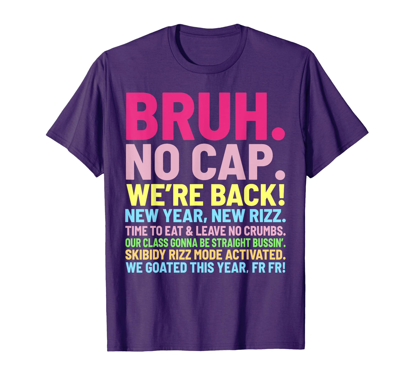 First Day Of School Shirt Teachers Boys Gen A Slang 2025 T-Shirt