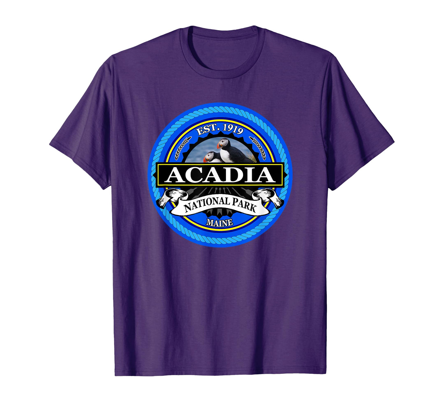 Acadia National Parks Puffins T-Shirt