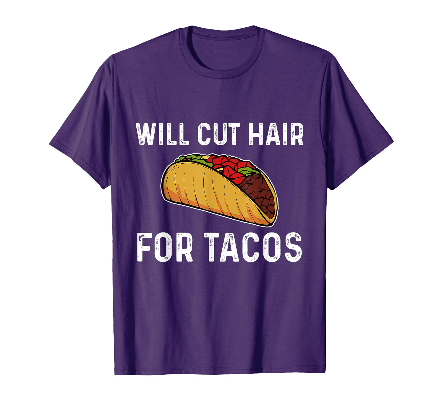 Taco Hairstylist Hairdresser Barber Gift T-Shirt