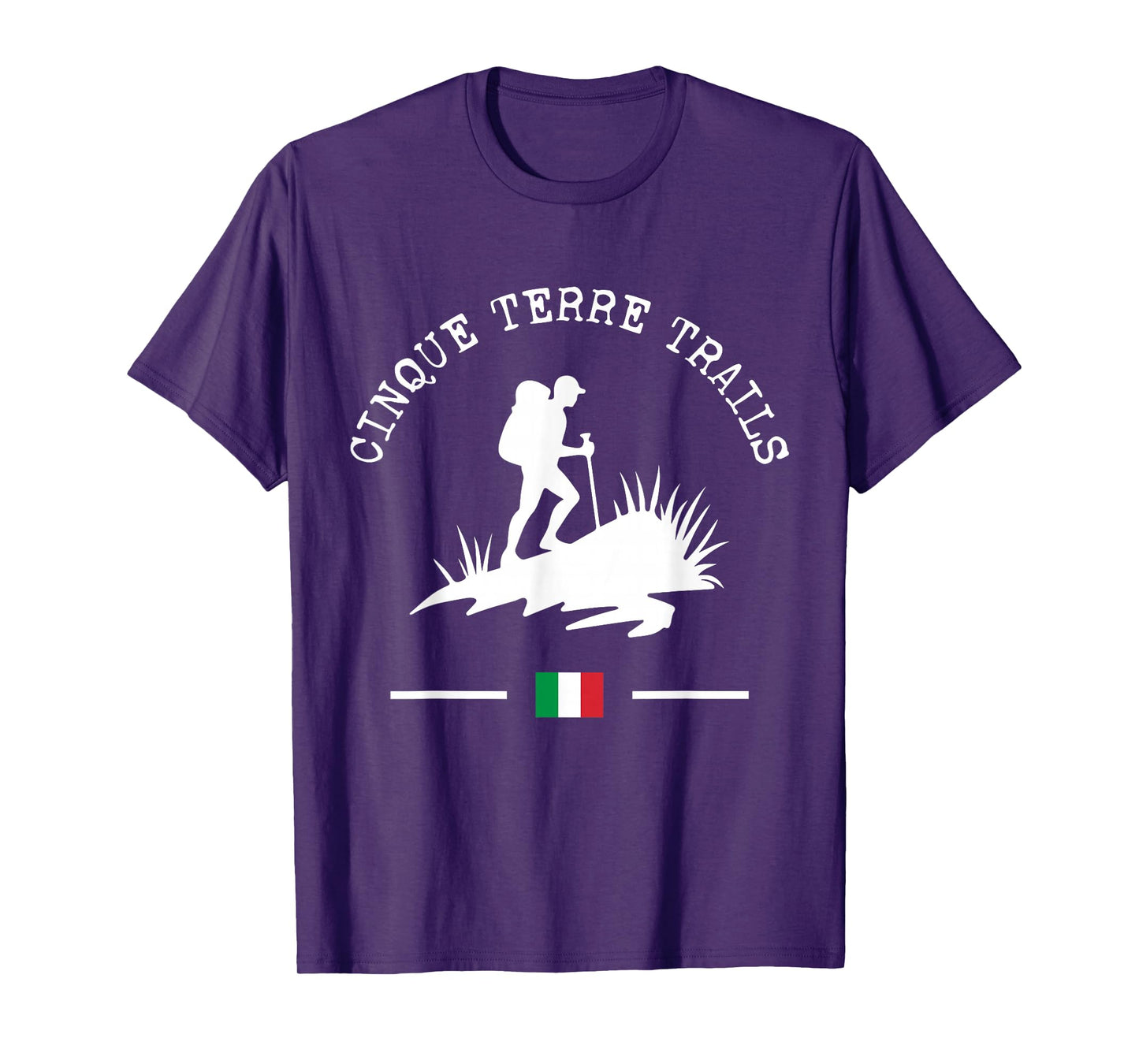 Cinque Terre Trail Italy Hiker Italian Riviera Liguria T-Shirt