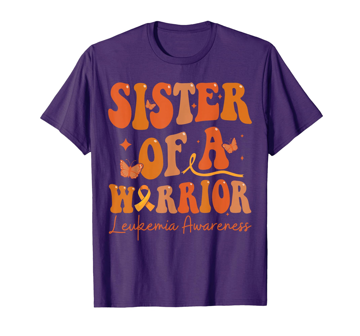 Sister Of A Warrior Leukemia Awareness Family Matching T-Shirt