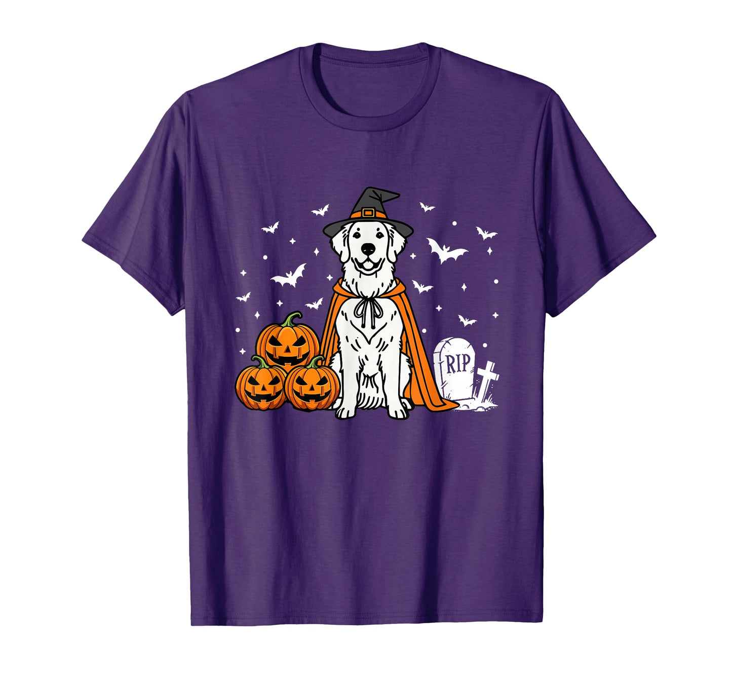 Witch Golden Retriever Halloween Golden Retriever Dog Mom T-Shirt