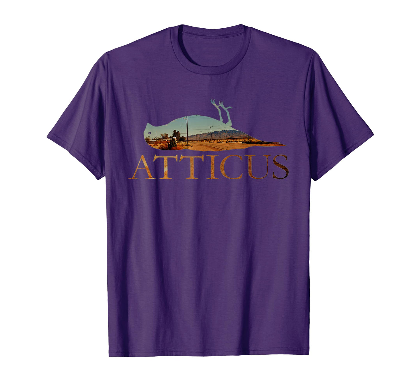 ATTICUS Horizon Bird T Shirt (Photo Print) T-Shirt
