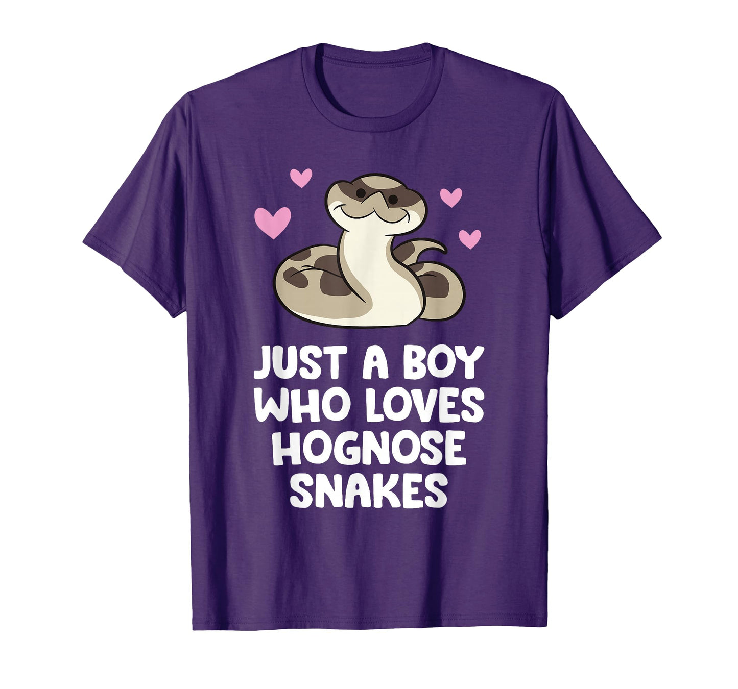 Just a Boy Who Loves Hognose Snakes T-Shirt