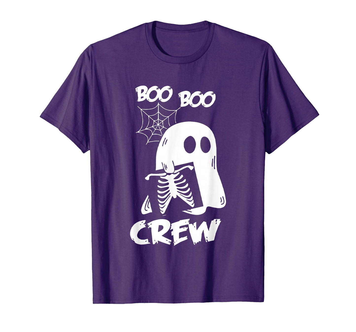 Funny Radiology Ghost Boo Crew Skeleton X-ray Bones RAD Tech T-Shirt