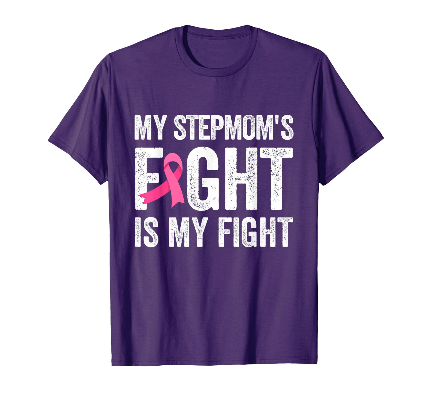 My Stepmom's Fight Is My Fight Breast Cancer Support Kids T-Shirt