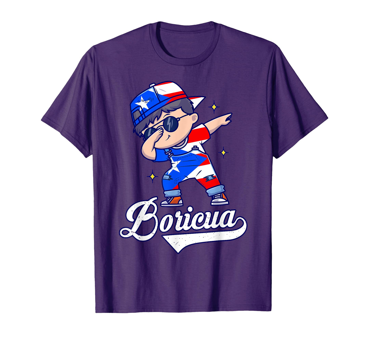 Hispanic Heritage Month Puerto Rico Boricua Kids Boy Rican T-Shirt