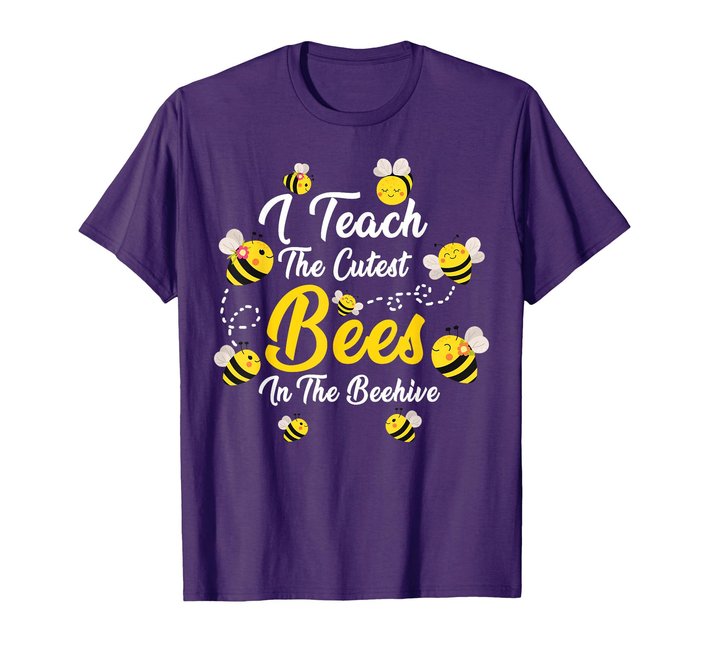 Cute I Teach The Cutest Bees In The Beehive Teacher's Day T-Shirt for Men Women Kids