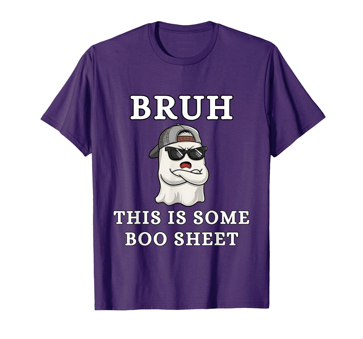 Bruh This is Some Boo Sheet, Funny Halloween Boo Sheet Bruh T-Shirt