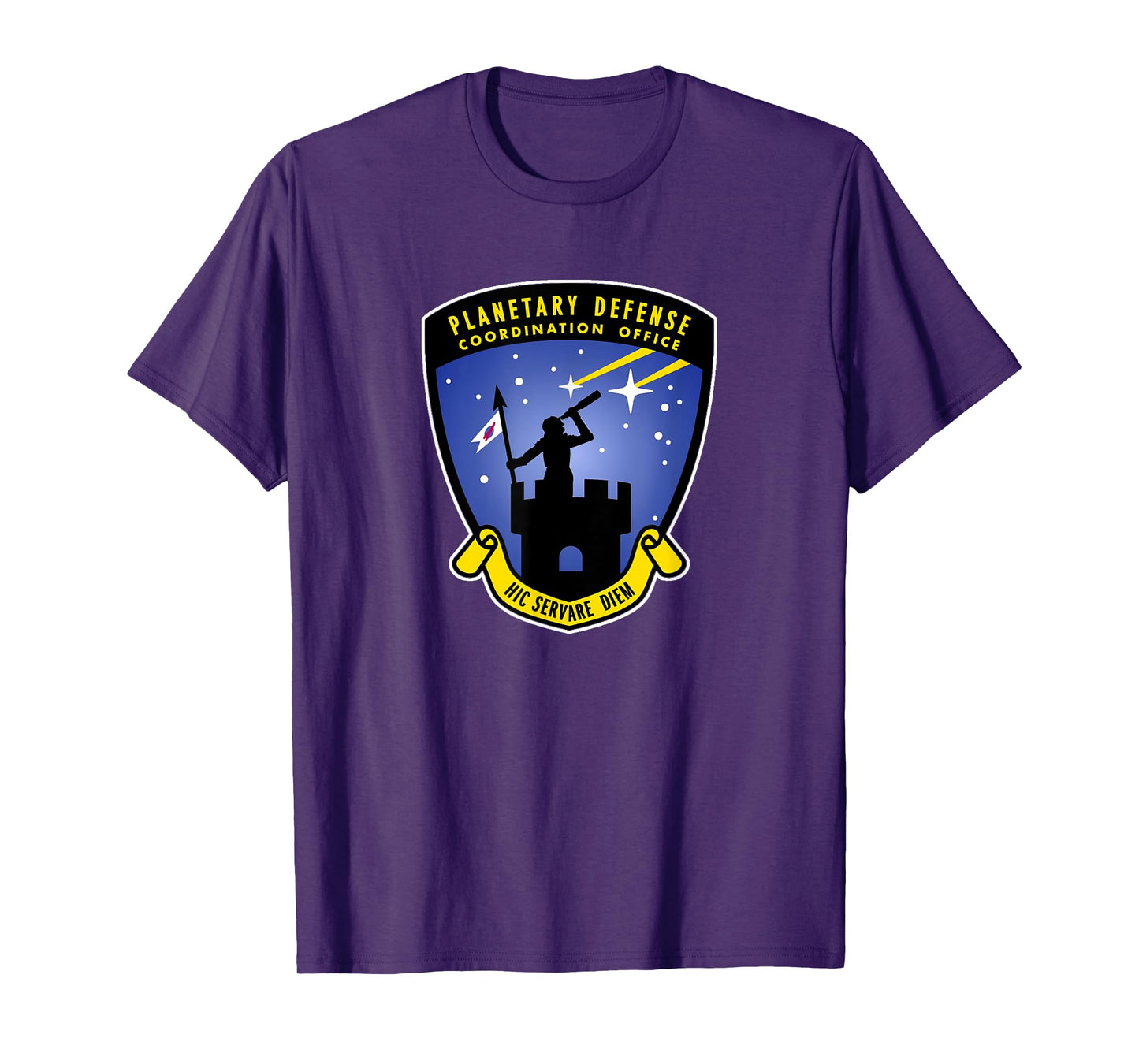 MathWare NASA Planetary Defense Coordination Look Up T-Shirt