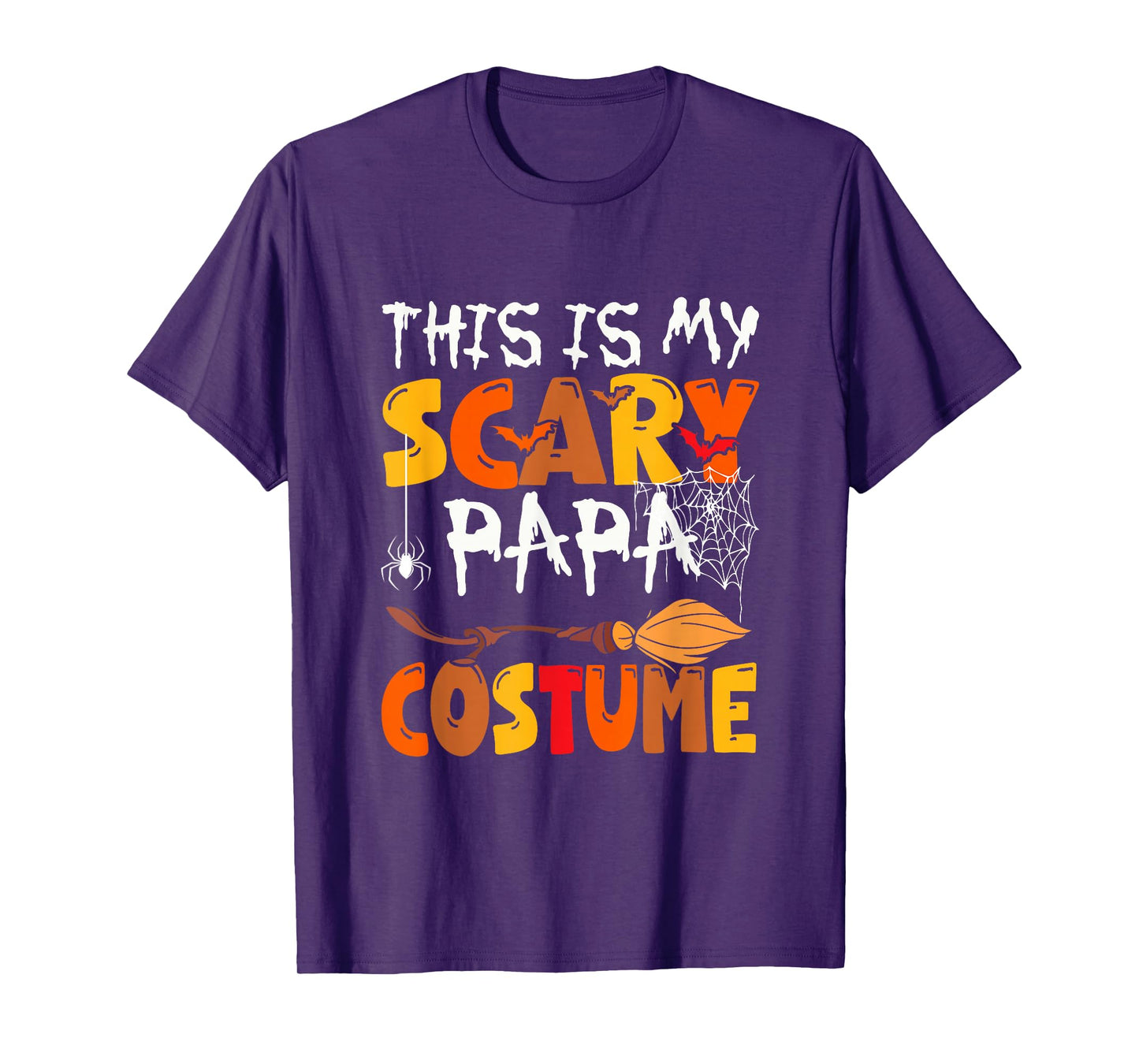 My Scary Papa Costume Halloween Family Group Funny Parties T-Shirt