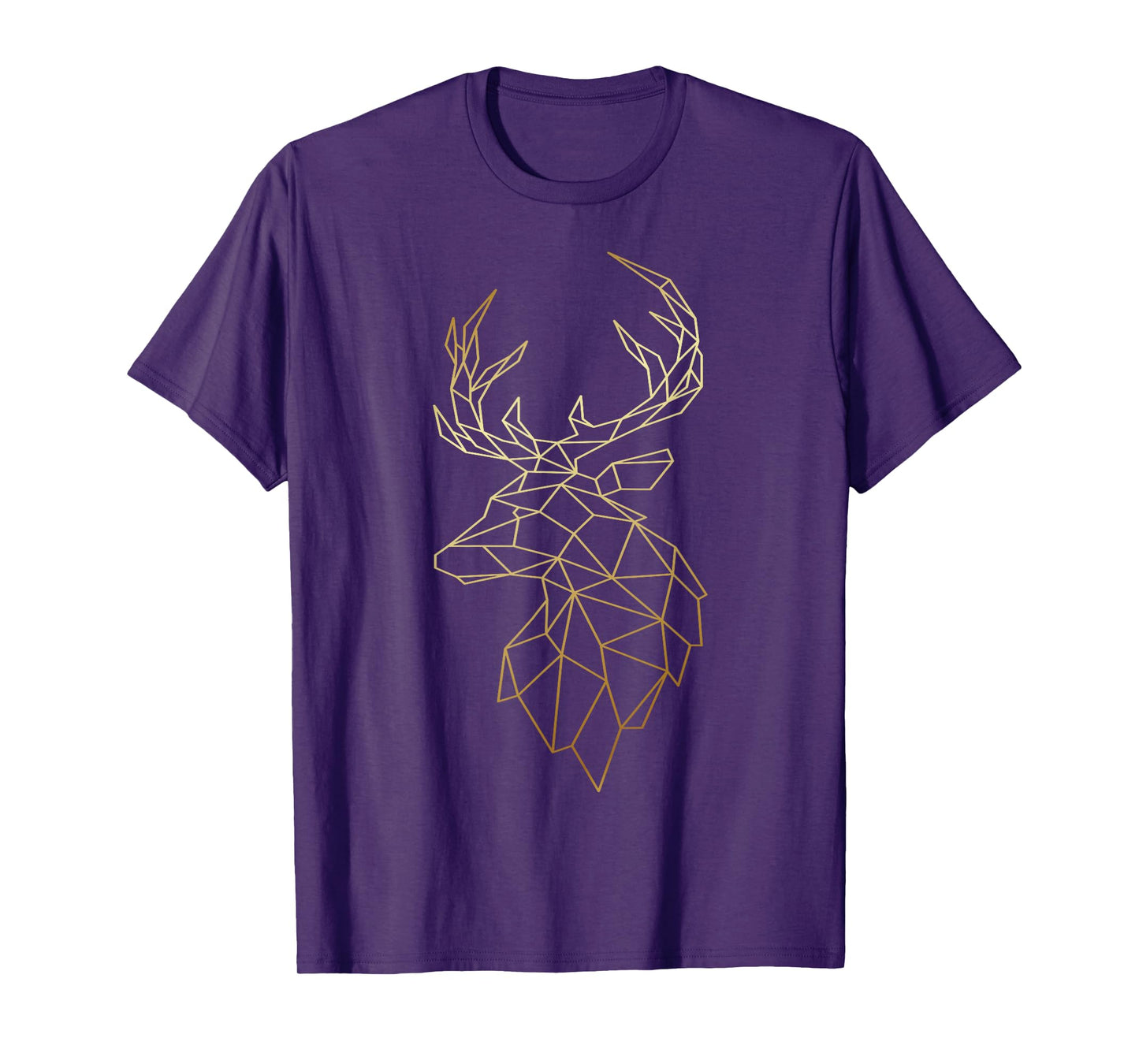 Deer Shirt Geometric Polygonal Abstract Art T-Shirt T-Shirt
