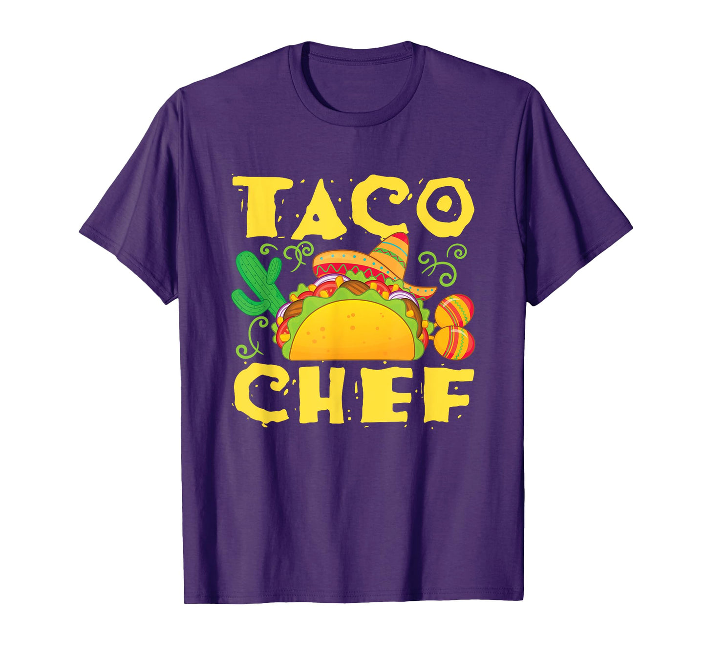 Taco Chef Mexican Food Cook T-Shirt