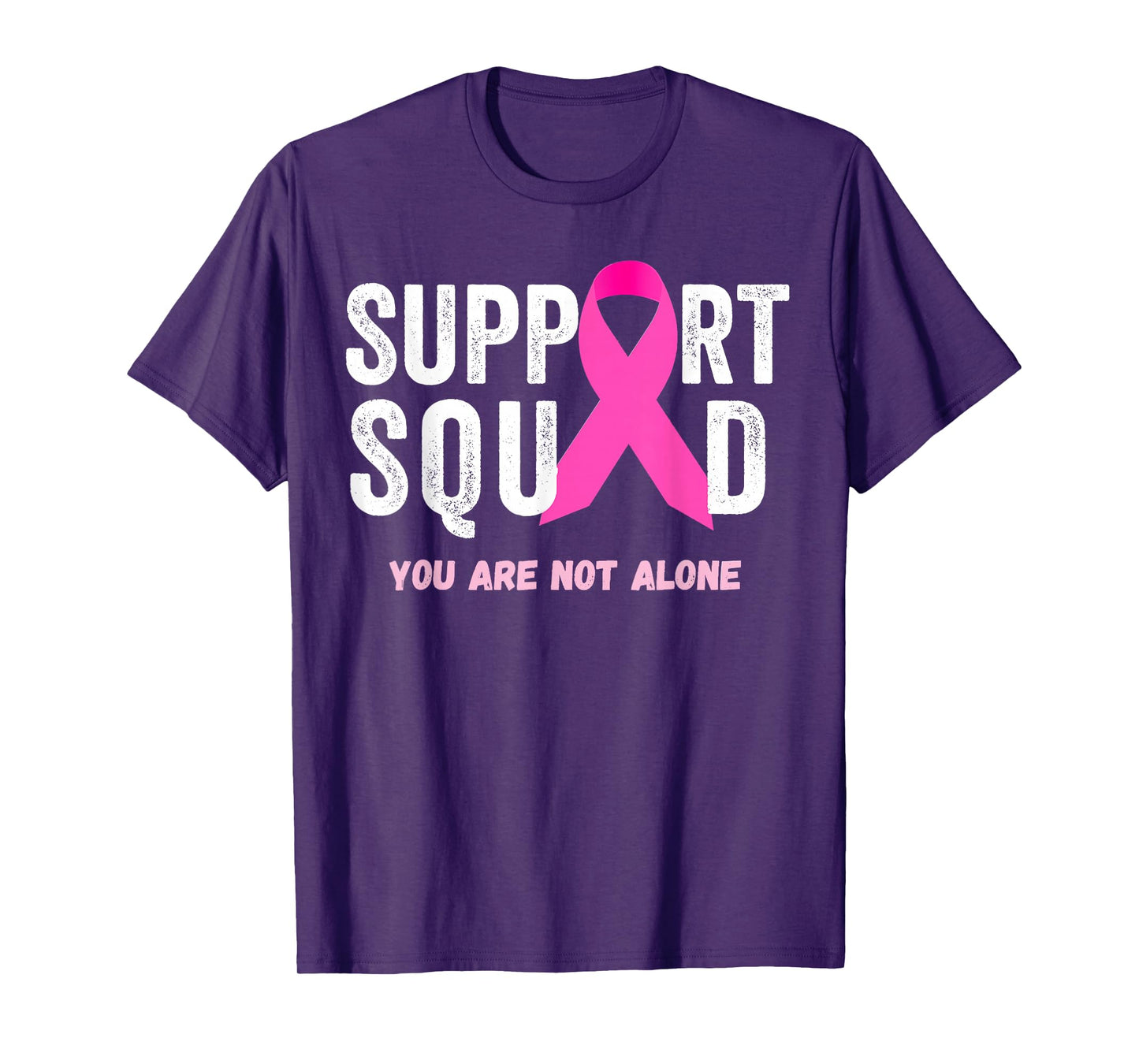 Support Squad Matching Family Breast Cancer Awareness Month T-Shirt
