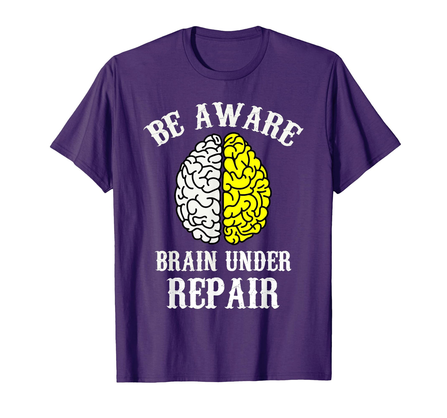 Funny Concussion PCS Warrior Awareness Support Gift T-Shirt