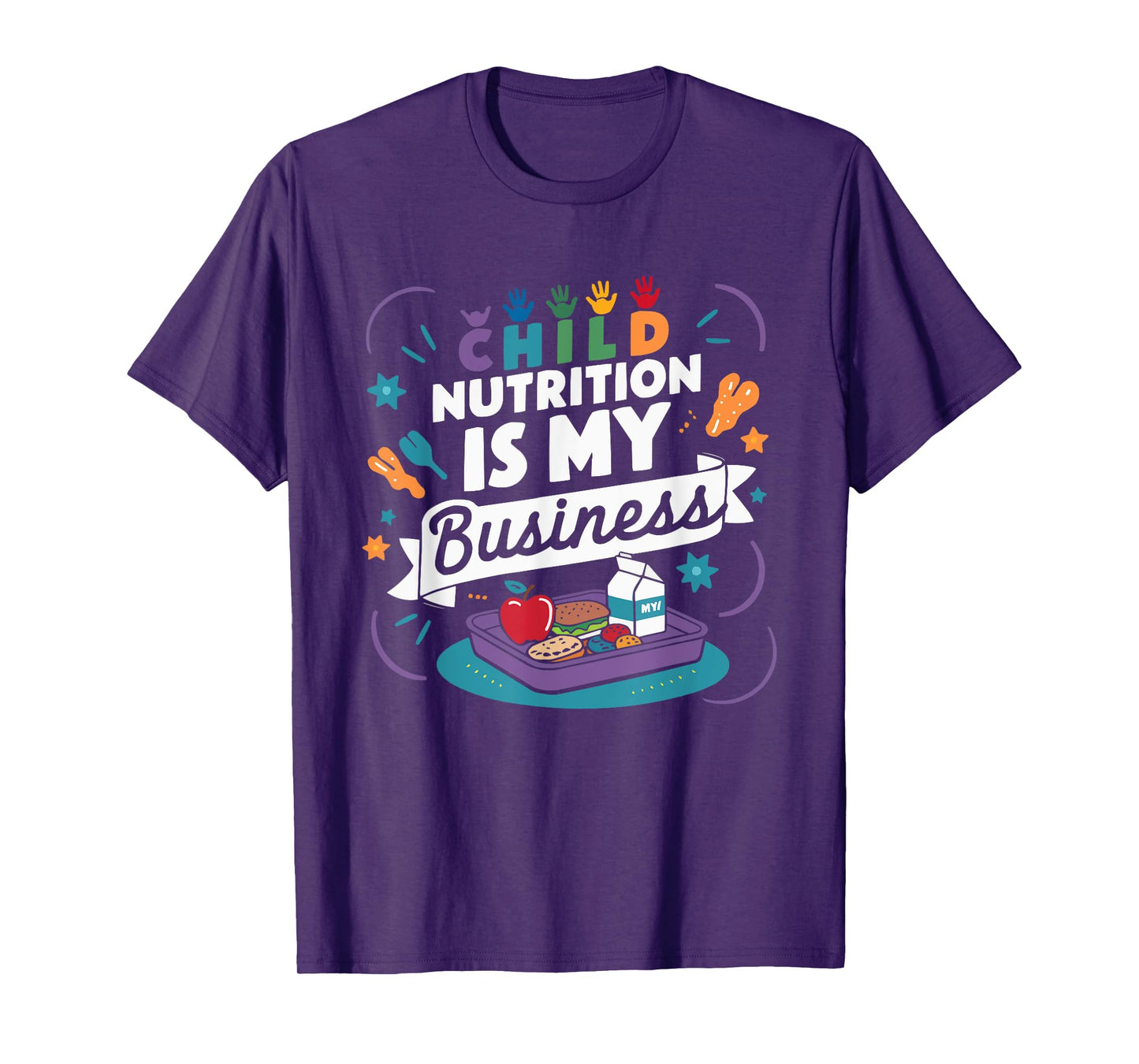 Cafeteria Manager Food Service Lunch Lady Cafeteria Worker T-Shirt