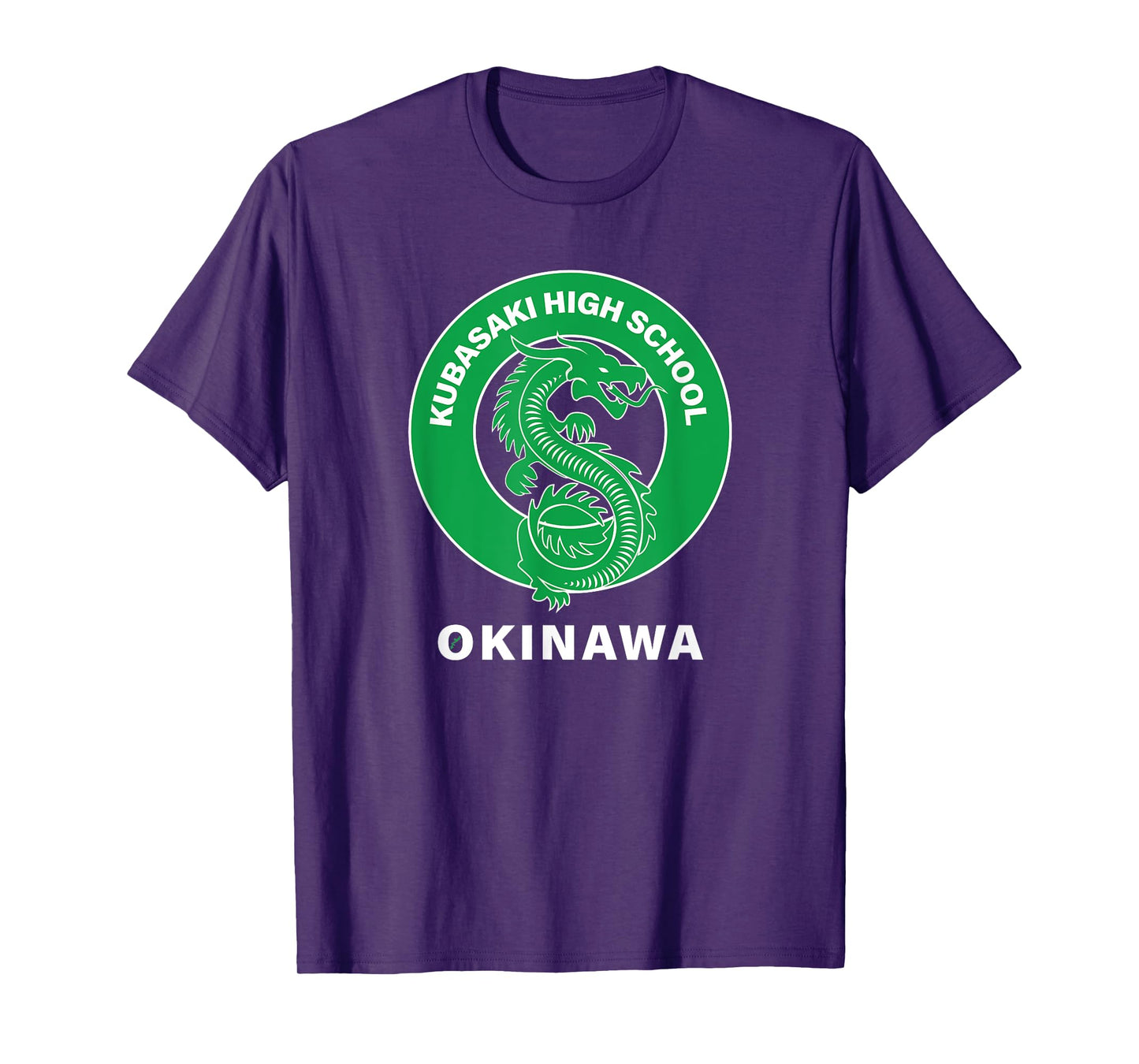 Kubasaki High Dragons Kubasaki Okinawa Island Okinawa Japan T-Shirt