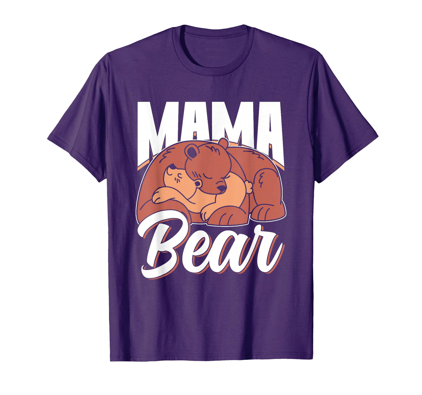 Mama Bear Animal Bears Pun Lover Bear Mom Mother Mommy T-Shirt