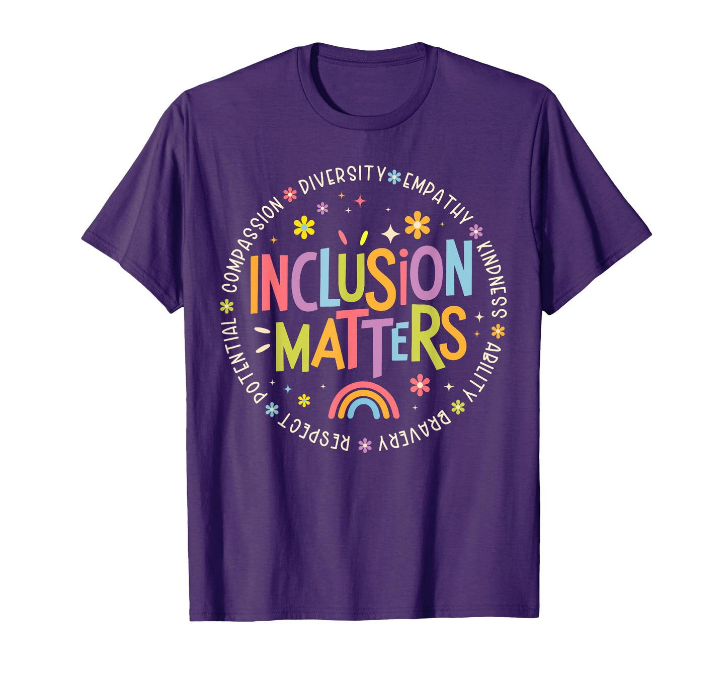 Autism Awareness Special Education Teacher Inclusion Matters T-Shirt
